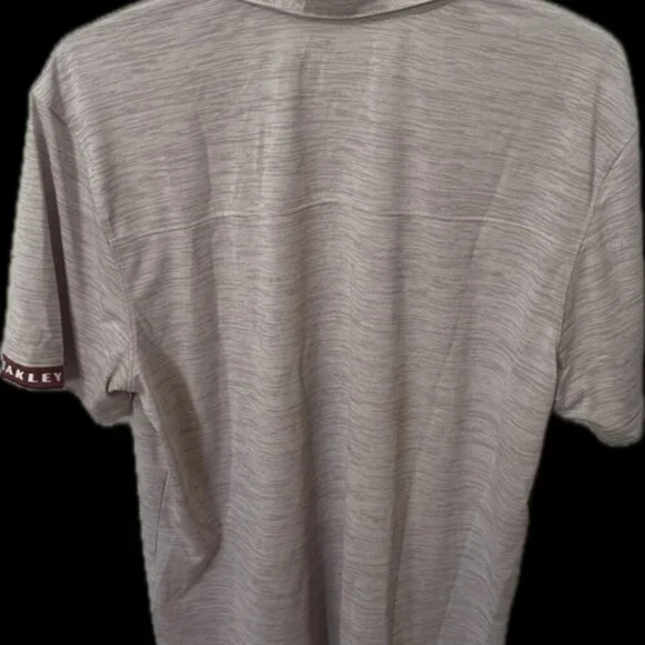 Oakley Men's XXL O-Hydrolix™ Gravity Polo 434158 Iron Red NWT Regular Fit - Picture 2 of 6